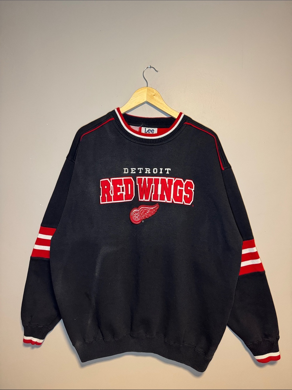 Vintage Detroit Red Wings Crewneck / XL / 1990s / NHL